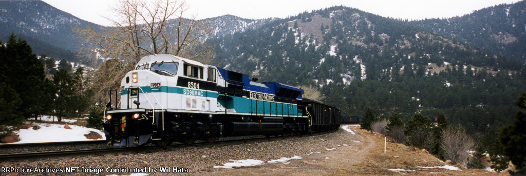 EMD SD90MAC-H 8504